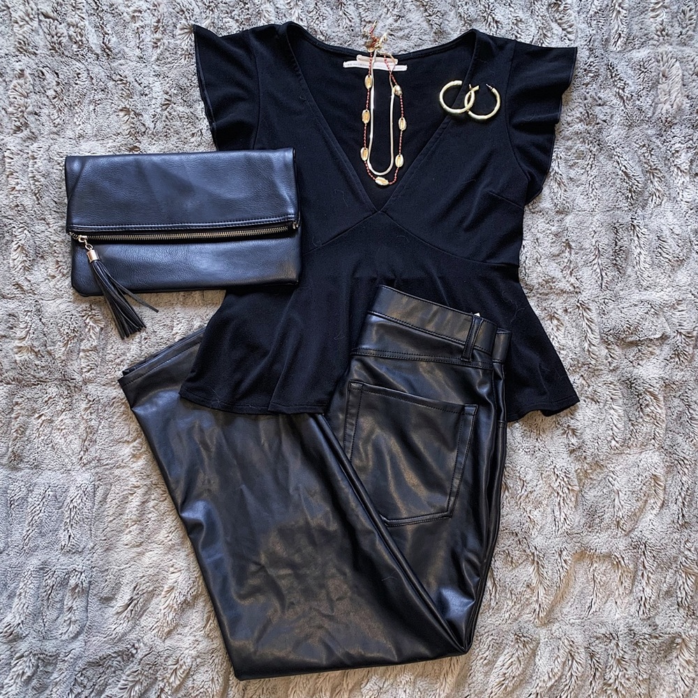 Urban Outfitters Jersey Flare Top
